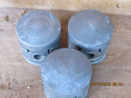 Nos ford flathead v8 1937 - 1942 01t 0.020 piston lot (3)