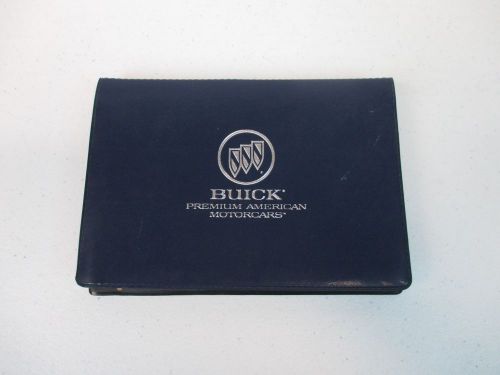 1994 buick century owner&#039;s owners owner manual case