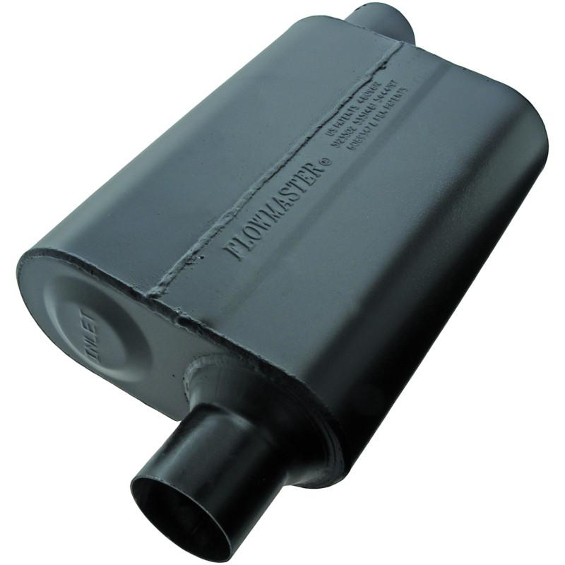 Flowmaster super 44 muffler - 2.25 offset in / 2.25 offset out - aggressive