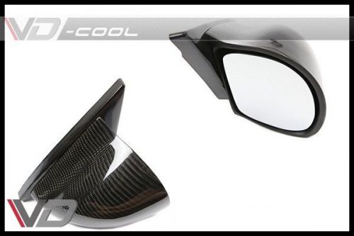 Carbon fiber side mirror set for mitsubishi lancer evolution evo 4-6