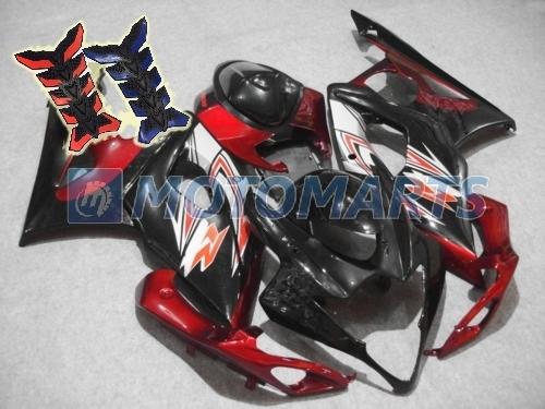 Free tank pad! injection fairing body kit for suzuki gsx r 1000 k5 2005 2006 at