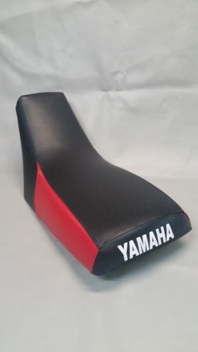 Yamaha moto4 200 seat cover yfm200 85-89 in 2-tone black &amp; red or 25 colors (st)