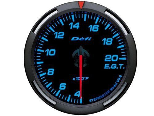 Defi df11801 blue racer gauge 60mm egt exhaust gas temperature