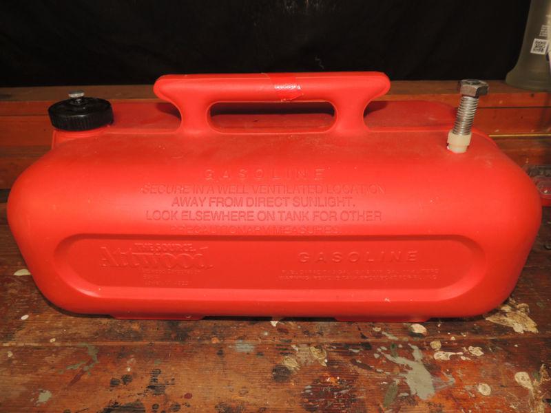 3 gallon boat motor plastic fuel/gas tank / gas can