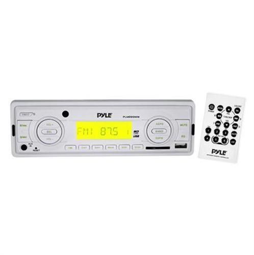 New plmr89ww am fm-mpx in-dash marine mp3 player/weather band/usb &amp; sd card