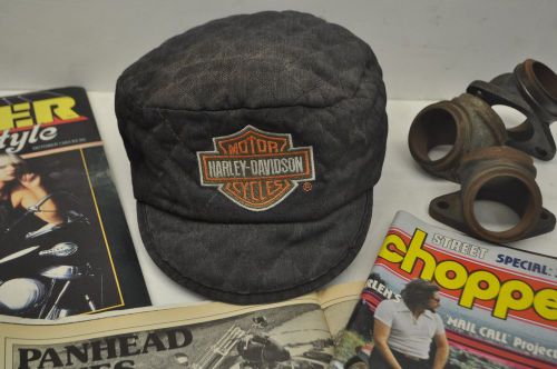 Harley davidson vintage cap hat made in the usa small med