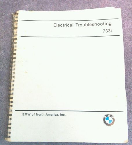 1978 1979 1980 1981 bmw 733i electrical wiring diagrams service manual 79 80 81
