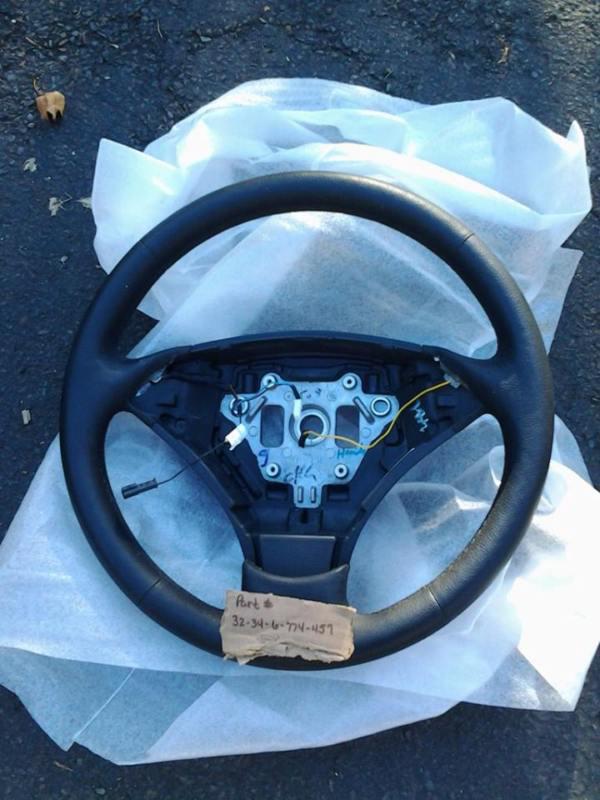 Bmw oem steering wheel, leather part #32346774457