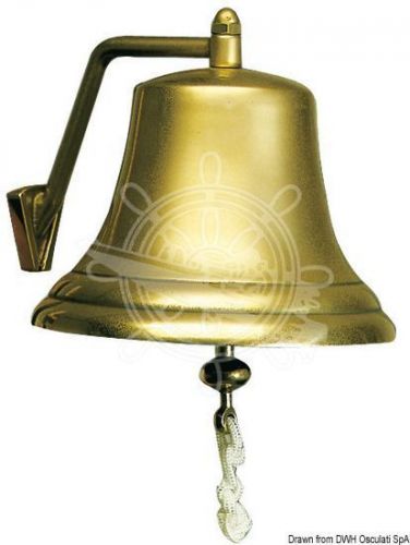 Marco gloss-polished bronze bell boat marine 300mm