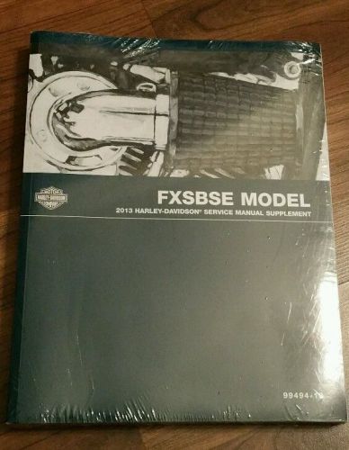 2013 fxsbse model service manual supplement