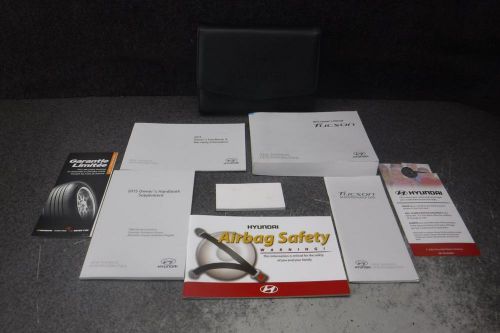 15 2015 hyundai tucson owners manual oem user reference guide book case set new