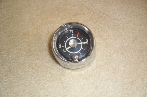 1962 1963 62 63 cadillac deville series 62 clock original gm delco