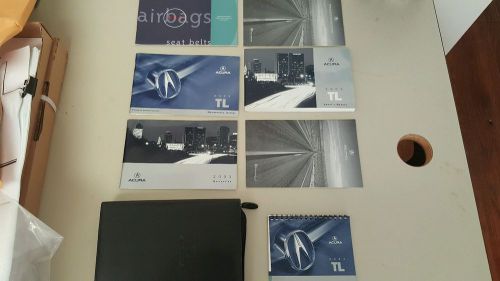 2003 acura owners manuals and binder