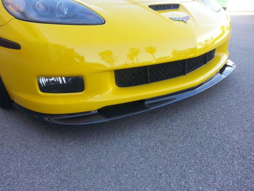 2006-2013  corvette new z06,zr1,gs c6 carbon fiber front splitter