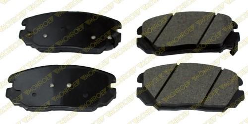 Monroe gx1125 brake pad or shoe, front-monroe prosolution ceramic brake pad