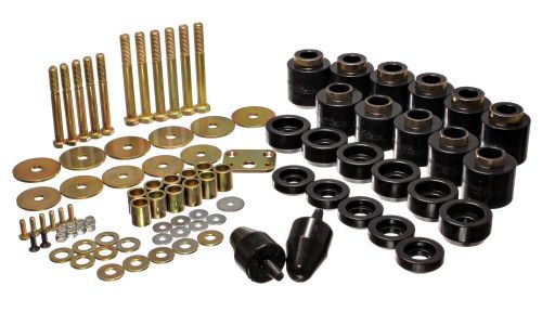 Energy suspension 2.4108g body mount set fits 97-06 wrangler (lj) wrangler (tj)