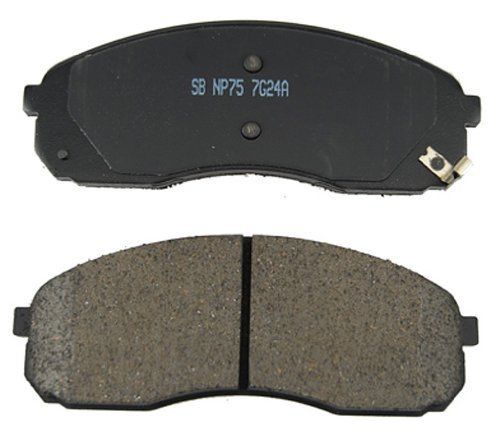 Auto 7 120-0104 disc brake pad set for select for kia vehicles