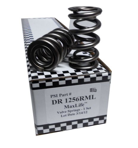 Psi dr1256rml max life drag race dual valve spring 1.540&#034; 1.000&#034; max lift set/16