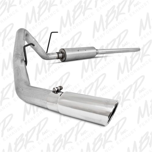 Mbrp exhaust s5200al installer series; cat back single side exit exhaust system