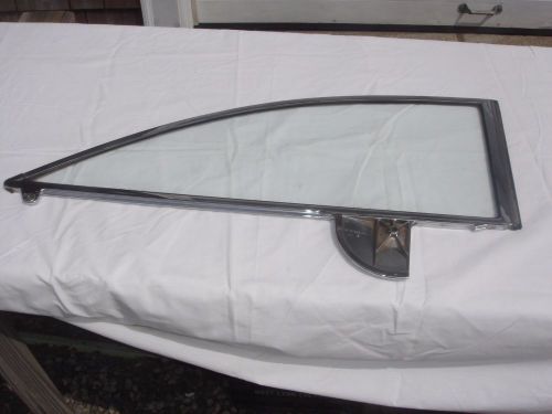 1956 ford oem 2-dr hardtop rear lh quarter window, bv-6429945-a, lh