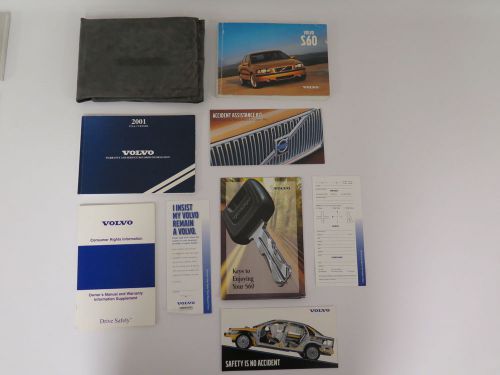 2001 volvo s60 owners manual guide book