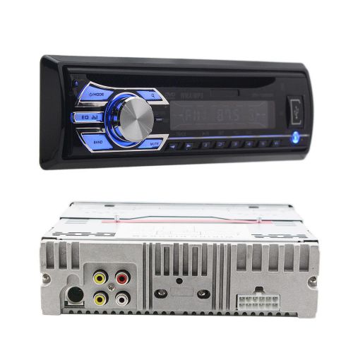 In-dash car fm receiver cd/dvd/mp3 player universal single din radio lcd aux-in