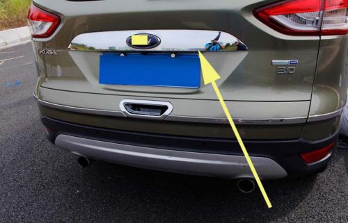 Rear middle molding cover trim for 2013-2015 ford escape kuga decoration trims