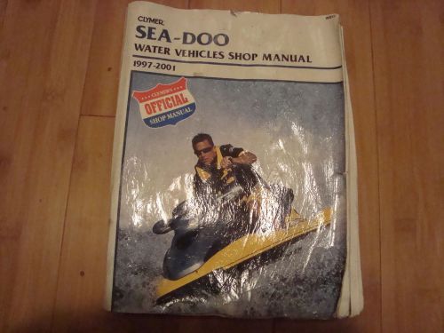 Clymer sea doo seadoo 1997-2001 manual service repair maintenance