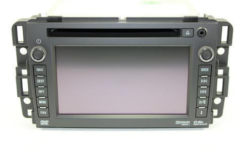 Gm oem navigation radio cd/dvd/sat/usb/xm satellite chevrolet gmc hummer nav