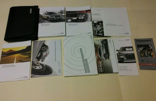 2015 audi q5 / sq5 with navigation owners manual set oem ,free shipping