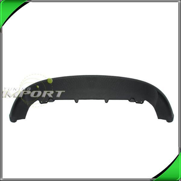 05-10 jetta front bumper lower splitter spoiler valance air dam deflector black