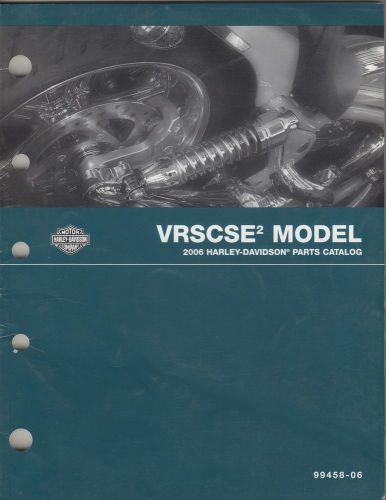 2006 harley davidson motorcycle vrscse2 part manual #99458-06