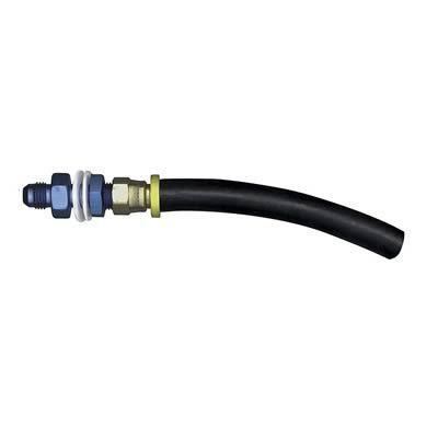 Jaz 835-006-11 fuel cell pickup hose kit -6 an inlet 18.0" hose length kit