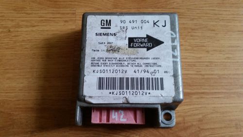 Opel | vauxhall | omega b | airbag module | code 90491004kj