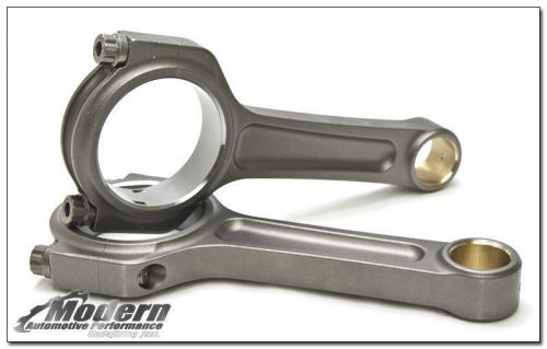 Manley 14409-4 tuff pro i beam connecting rod set 08+ mitsubishi evo x 4b11t