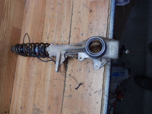 1998 polaris xplorer 400 left strut assembly , spindle, knuckle  #505