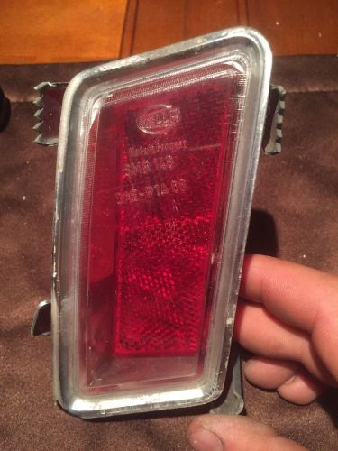 Opel gt original rear marker lights lamps left with bulb holder