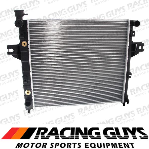 1999-2004 jeep grand cherokee 4.0l l6 a/t radiator cooling replacement assembly