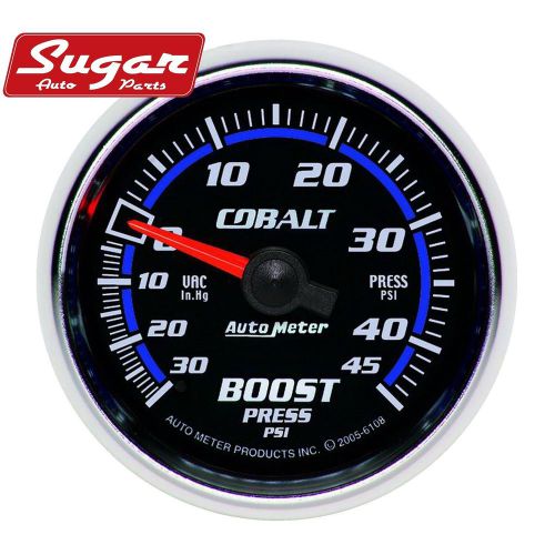 Autometer 6108 cobalt mechanical boost/vacuum gauge