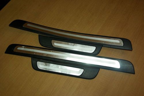 2011 audi a4 2.0t sill kick scuff plate panel set of 4 oem