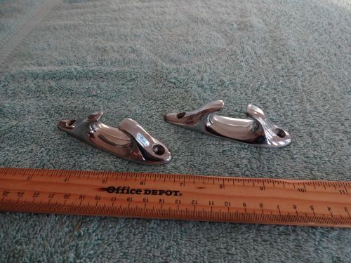 Nos 2 vintage perko bullet style chris craft style line chocks 4&#034;