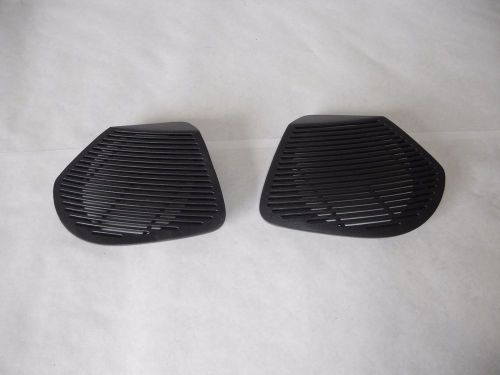 94-01 acura integra sedan front door speaker covers cover trim panels black