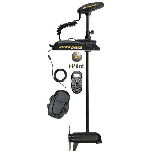 Minn kota terrova trolling motor 112/us2 w/i-pilot, includes foot pedal, 72&#034;