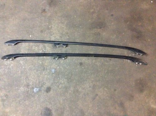 07-12 mercedes x164 set of 2 two roof luggage rack rail rails pair oem r