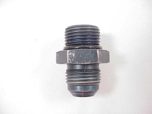 Earls aluminum -10 an to -10 an adapter o-ringed fitting #122  xrp nascar nhra