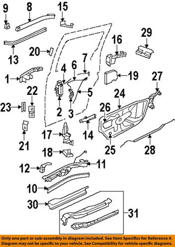 Mopar oem 4589714ab side loading door-handle, outside