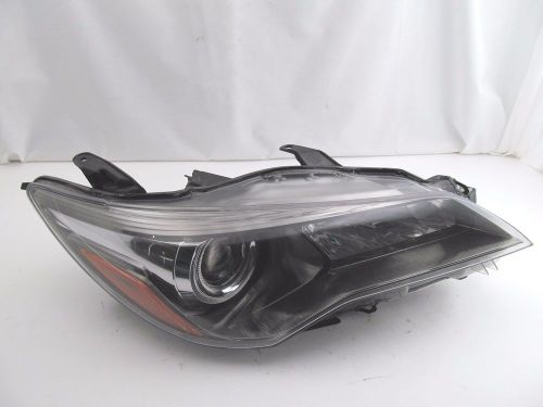 2015 2016 toyota camry smoke chrome bezel oem right headlight nice