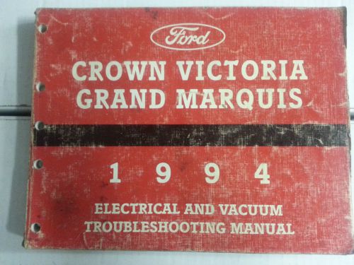 1994 94 crown victoria grand marquis   oem  manual