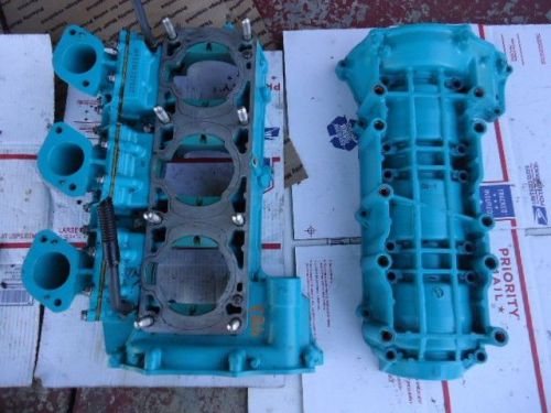 Kawasaki engine cases matching crankcase with intake manifold 1998 stx 900