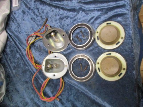 1964-1966  plymouth barracuda interior dome lamps -----mopar